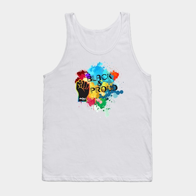 BLACK & PROUD (DISTINCT EDITION) Tank Top by DistinctApparel